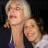 Filmmaker Marie Losier (right) and her subject, Genesis Breyer P-Orridge.